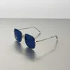 デザイナーサングラスCEホーム2024新しいセットTrimphal Arch Sunglasses Womens Metal Mirror Legh UV耐性スリミングサングラス