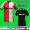 2024 2025 Feyenoords Soccer Jerseys Voetbal Kids Kit 24 25 Home Away Fan Player Version Gimenez Kokcu Timber Danilo Dilrosun Hancko Football Shirt