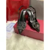 Siez 35-42 Tasarımcı Sandal Yüksek Topuk Sandalları Sivri Mizaç Marka Marka Ayakkabıları Moda Yaz Metal Fransız Stiletto Toe Highheel Valentine 8cm Topuklar 420