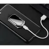 Fabrik grossist uppgraderad ring mobiltelefonhållare USB laddning lättare, kreativ camping zinklegering 43g