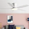 72 inç Tavan Fanı Llights Güçlü Rüzgarlar Oturma Odası DC Uzaktan Kumanda Tavan Fanı Işık Atmosfer Sessiz Fan Avize