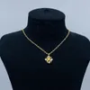 Classic U shaped necklace designer 18K gold necklace punk hip hop designer necklace for woman charms retro thick chain designer jewelry have diamond choker