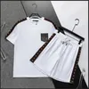 Designer Herren Tracksuits T -Shirt -Sets Brief Streetwear Casual Atmable Suits Tops Shorts Tees Outdoor Sports Anzüge Sportswear Qualität Set