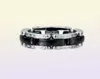 Nytt ankomst varumärke smycken boutique högkvalitativa kvinnor039s ring svartvitt keramisk diamantring ring svansringar smycken57641505577916