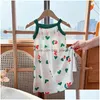 Mädchenkleider Mädchen Kleinkind Kinder Kinder Daisy Slip Kleid Blumenstrand Nachtdressel Big Tennis Kleidung Drop Lieferung matni dhivw