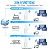 1200ms Wireless WiFi Repeater WiFi Signal Booster Dualband 24G 5G Extender 80211ac Gigabit Amplifier WPS Router 240424