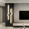 Lampes murales lampe à LED nordique lustre 120 100 cm Lumière d'applique moderne noire pour le salon chambre à coucher
