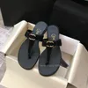 2024 Summer Flat Sandals Luxury brand Women Shoes Miller Cut Out Slippers Woman Casual Shoes Chan Double Flip Flops Louiss Thong Beach Slides c Slide