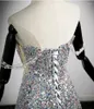 Party Dresses SsyFashion Luxury Banket Sequins aftonklänning Axless A-Line Sparkling Beading Prom-klänningar för kvinnor Vestidos de Noche