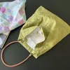 Novo nicho de nicho de estilo chinês retro saco de algodão leve com costa de chão de pevilhão saco de axila saco de lona fino bolsa de ombro