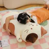 1メートルの巨大なかわいいビスケット猫のぬいぐるみのぬいぐるみのぬいぐるみのためのぬいぐるみ子供の誕生日プレゼント快適な睡眠アニメ人形240424