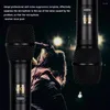 Microphones UHF Wireless Microphone Karaoke Mic Cordless With Receiver Box For Singing Speech Meeting Church-US Plug