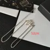 Classic Brand Designer Pearl Star Pendants Necklaces High-end Gold Plated Copper Luxury Crystal Letter Choker Pendant Necklace Long Chain Jewelry Accessories