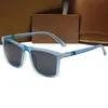 Designer zonnebrillen mannen zonnebrillen voor damesletter Zonneglazen sonnenbrillen UV Bescherming Clear full frame bril met eenvoudige mz146 H4