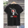 Herren T-Shirts Nostalgia lässige klassische klassische lustige cm punk männliche T-Shirt Amerikanische Professionelle Wrestler Mode Sommer Short Slve O-Neck Loose T240425