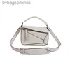 Loeweelry Small Bag Womens 2024の高品質のオリジナルデザイナーバッグ2024新しい人気のあるファッショナブルな西部テクスチャ幾何学的スプライシングハンドヘルドブランドロゴ