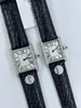 Montres de montres de montres de haute qualité Montres de montre de montres de montres de montres de haute qualité 25 ou 27 mm de quartz-battery en acier inoxydable en cuir watchstrap diamant teinteurs de mode