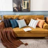 Coussin / couvercle de coussin décoratif boho case décorative en velours nordique couverture de jet décoratif pour canapé-lit couch de salon 45x45cm