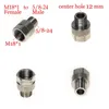 Fuel Filter Stainless Steel Thread Adapter M18X1 Female To 5/8-24 Male M18 Ss Soent Trap For Napa 4003 Wix 24003 M18X1R Drop Delivery Dhg4P