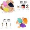 Puff 5 PCs Mini Makeup Sponge Blender Set per fondazione, polvere, correttore e occhio ombretta di bellezza di bellezza Spedizione gratuita