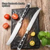 Dinnerware Sets Stainless Steel Knife And Fork Sharp Preferred Tableware V-shaped Cutting Edge Durable Rounded Wear Resistance