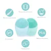 Enheter elektriska silikon ansiktsrengöringsmedel massager ultraljud vibrator hudvård massage verktyg skönhet maskin vibration rengöring av porer