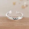 Band Rings Boho Creative Style Cat Rings for Women Adjustable Size Rings Fashion Charm Jewelry Wholesale Q240427