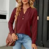 Women's T Shirts Fashion Casual Long Sleeve Shirt V Neck Tops Womens Large Ringer Tee