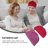 Berets 2 PCs Chemotherapie Kappe Baumwolle Nacht Schlaf Haarausfall Patienten Kopfbedeckung Frauen für Frauen