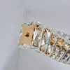 Ljuskronor jmmxiuz modern minimalistisk 2024 guld krom ljus lyx kristalllampa vardagsrum sovrum bar ljuskrona