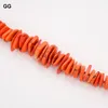 Strand GG 12-20 mm Freeform Disc Orange Turquoise Slice Dźwignia tylna Bransoletka