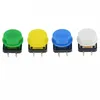 20 pcs Pulsante tattile Switch Momentary 12/12/7.3 mm Pulsante micro interruttore + capitatura tatto da 25 pc (5 colori) per interruttore Arduino