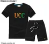 Kinderen 2-10 jaar Designer Sets t-shirt broek Set katoenen kleding babyjongens meisje modemerk kinderen korte mouw shorts g00189