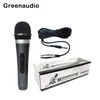 Microfones GAM-107 Classic Wired Dynamic Microphone Audio KTV Sound Card Live Singing Handheld Mic