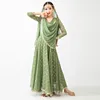 SALWAR KAMEZ SURES Piękny styl etniczny Silk Bronzing Indian Dress Indian Women Sari Anna Dance Performance 240418