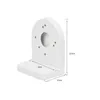 Anpwoo Universal Plastic Wall Mount Bracket für CCTV -Sicherheit 25 3 Dome -Kameras Eine zuverlässige Lösung für Ihre Überwachungsbedürfnisse