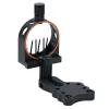 Darts Toparchery Threepin /FivePin Bow Sight Plastic para accesorio de caza al aire libre de referencia de arco compuesto