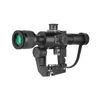 SVD 4x26 Red illuminé Riflescope Glass Reuticle Scope Tactical Optics Sisets Tirant Ak Rifle Hunting Shot Outdoor