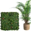 Fleurs décoratives Ivy Certe d'intimité Clôture extensible Écran HEDGES CHEDGES UV FADE SIMULATION PROTÉRÉE POUR LA JDEN BETTEUR