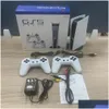 Game Controllers Joysticks S Gamestation 5 Console Av-Out Home Tv Station No Lag Double Handle Eu/Us/Uk Plug 231025 Drop Delivery Game Otkbi