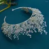 Clips de cheveux A341 Princesse Crowns Wedding Tiara Crystal Bridal Headpieces Party Bijoux Headwear Ornements Accessoires