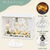 Notre boîte de cartes de mariage Urn Urn PVC Boîte d'enveloppe enveloppe avec panneau de carte de verrouillage pour la fête de baby shower anniversaire Supplies 240419