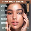 Face Make Up Concealer Waterproof Full Cover Dark Circles Cream Acne Contour Palette Makeup Contouring Sliky Liquid Foundation 240425