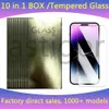 Skärmskydd härdat glas för iPhone 15 14 13 12 mini 11 pro x xs max xr 7 8 plus Samsung A15 A25 A35 A55 S20fe A05 Protect Film 9h 0,33 mm med pappers detaljhandels grossist