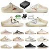 Sneakers dorés de haute qualité célèbres Italie Brand Paris Hi Ball Star Flat Casual Shoes Release Sequin Do Old Dirty Super-Star Trainers Trainers Sports Designer Chaussures 35-46