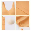 Camisoles Tanks Femme Designer Lingerie Sports Bra Jogging BRALETTE Cups détachables Y Tops Drop Deliver Delivery Underwear Womens Otfst