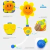 Baby Bath Toys Kids Shower Bath Cute Yellow Duck Waterwheel Elephant Toys Baby Faucet Bathing Water Spray Tool Dabbling Toy Dropshipping Toys