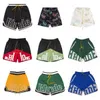 Top quality designer shorts summer fashion knee length hip hop high street sports training beach pants mens elastic waist swim short