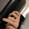 High Cost Rings Performance Jewelry Silver Färgade eleganta ringar för kvinnor Fashion Round Finger med Common Vnain