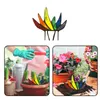 Garden Decorations House Ornament Dragon Yard Statues And Figurines Miniature Stained Acrylic Aloe Potted Plant In Ceramic